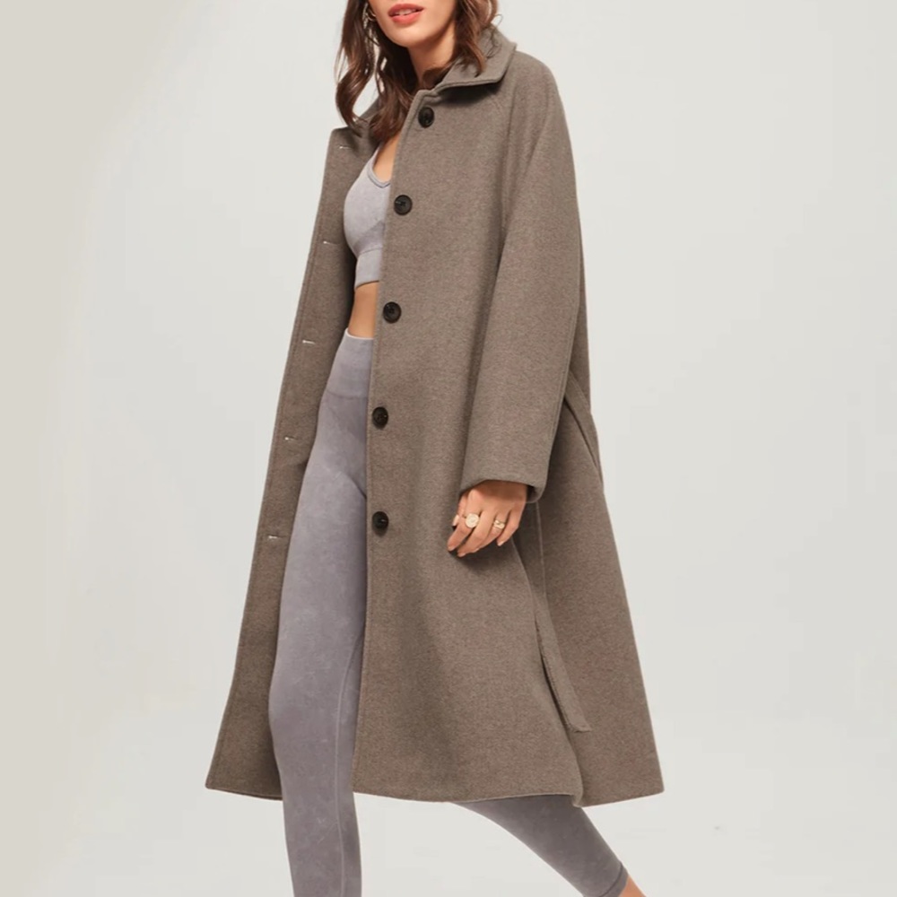 NWT Commense Women’s Belted Overcoat